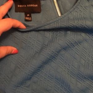 Light blue quilt pattern dress